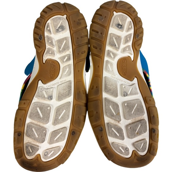 Keen Womens Sandals Size US 6 Teal Hook Loop Flat Multicolor Sport Blue - Picture 8 of 9